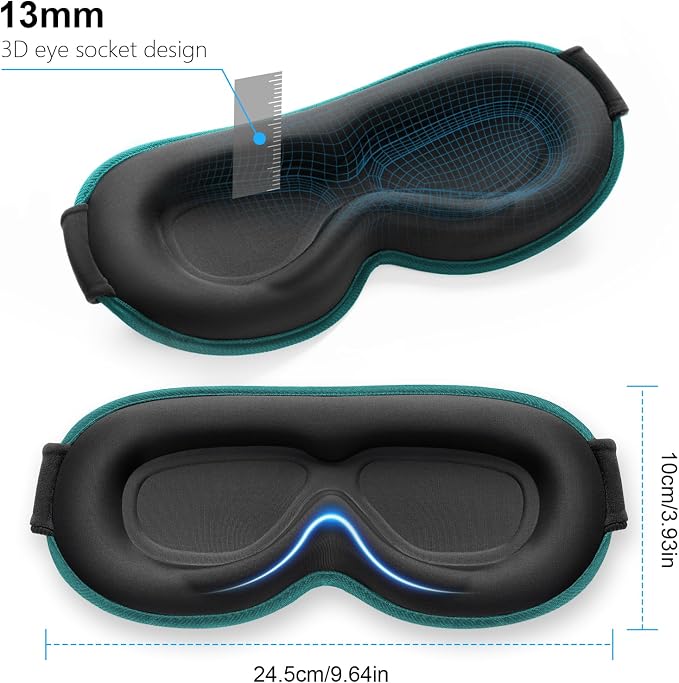 Gritin 100% Blackout Sleep Eye Mask - Image 9