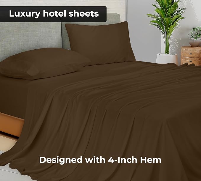 Royale Linens California King Flat Sheet - Image 2