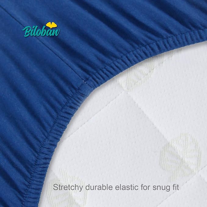 Biloban Pack and Play Sheets Fitted, 2 Pack Pack and Play Sheet Fits - Image 4