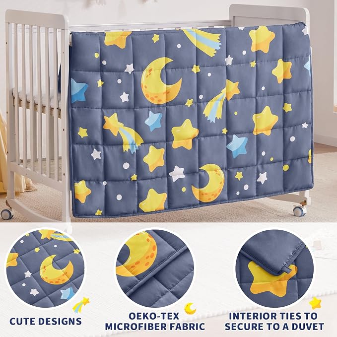 anfie Weighted Blanket Kids, Weighted Blanket Cooling Blanket - Image 5