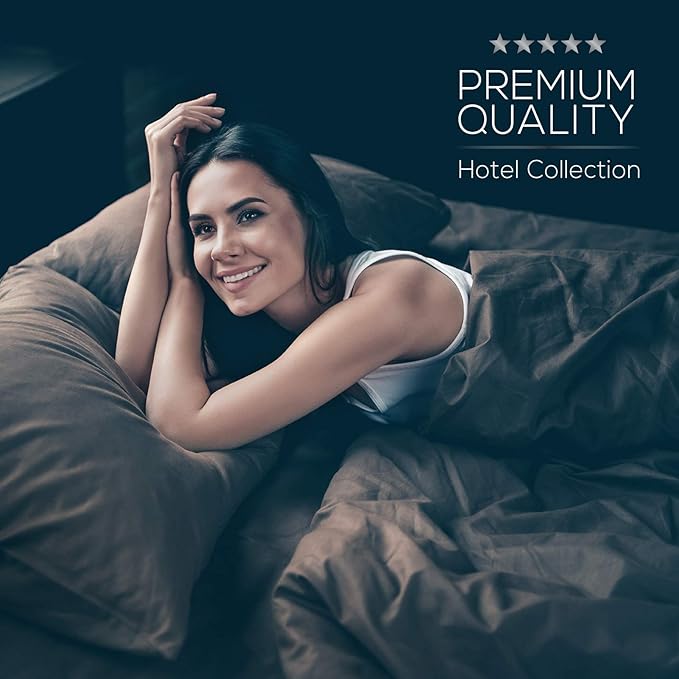 Mueller Ultratemp Bed Sheets Set, Super Soft 1800, 6 Piece California King - Image 8