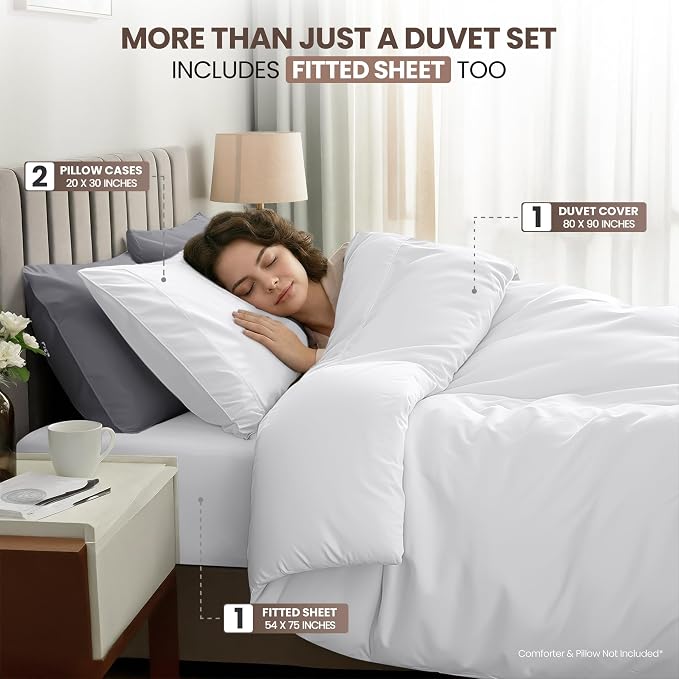 Utopia Bedding Duvet Cover Full - Image 3