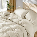 SONORO KATE 100% French Linen Duvet Cover King Size, Soft Breathable by SONOROKATE