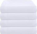 ZPECC Queen Flat Sheet Only 4 Pack, Durable White Top Bed Sheets Hypoallergenic by ZPECC-ABrandThatHasBeenFocusedOnBabyProductsFor18Years