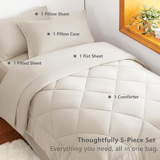 CozyLux Twin Comforter Set - Image 3