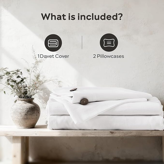JELLYMONI Washed Cotton Duvet Cover - Image 8