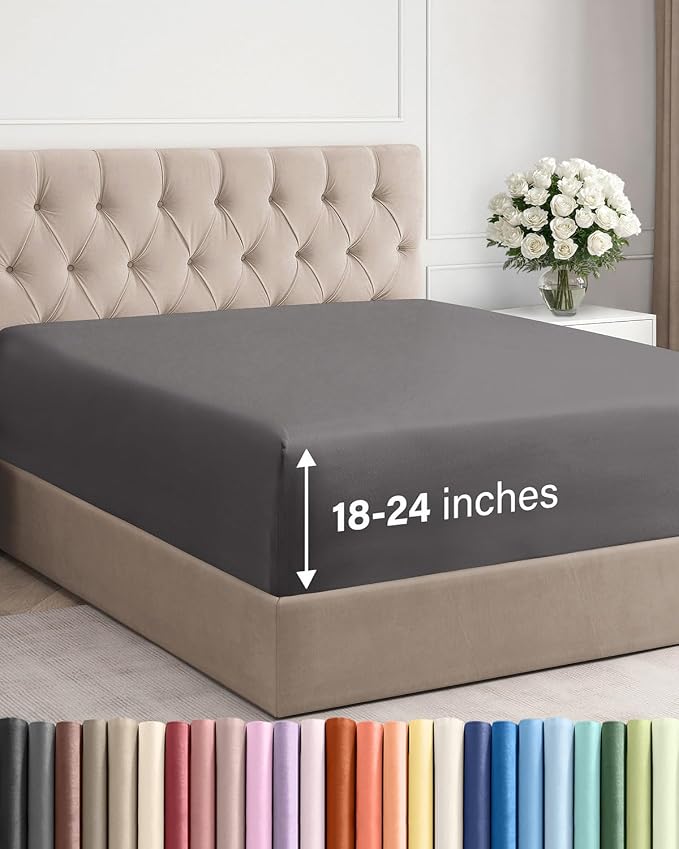 Extra Deep Queen Fitted Sheet by CGKUnlimited