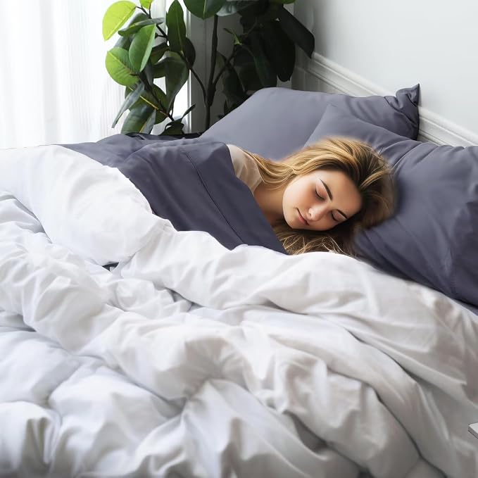 Bamboo Viscose Flat Sheets Only, 400 Thread Count Sateen Weave TwinXL Size Flat - Image 5