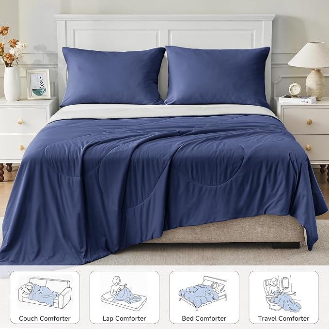 HOMFINE Cooling Comforter for Hot Sleepers - Image 6