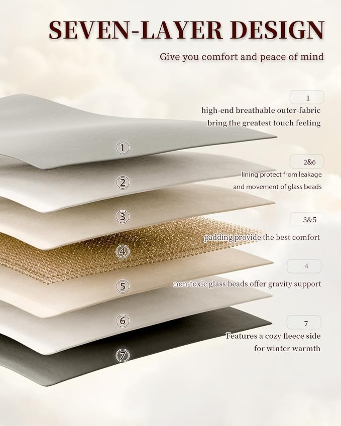 L'AGRATY King Size Weighted Blanket - Image 6