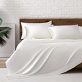 MR&HM Satin Bed Sheets, Full Size Sheets Set by MRHM