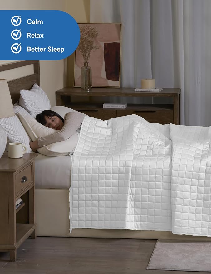 YnM King Size Cooling Weighted Blanket - Image 3