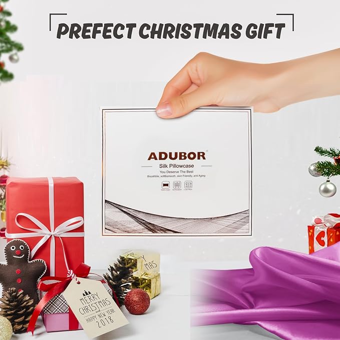 Adubor 100% Silk Pillowcase - Image 7