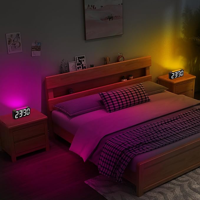 Topski Loud Alarm Clocks for Bedrooms Heavy Sleepers, Digital Clock - Image 7