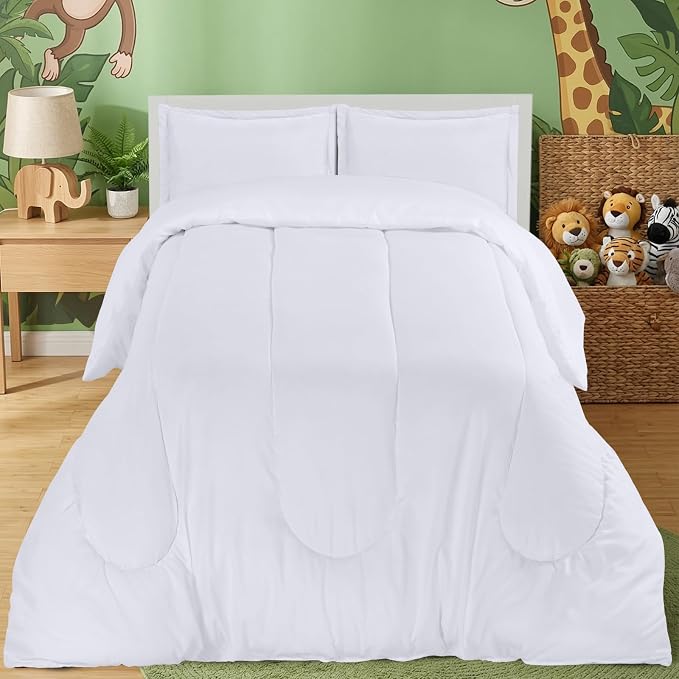 Utopia Bedding White Kids Comforter Set by UTOPIABEDDING
