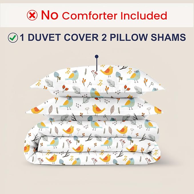 Kotton Culture 3 Pc King Size Duvet Cover Set- 100% Egyptian Cotton Sateen 600 - Image 2