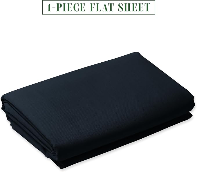 Luxury Flat Sheet on Amazon Elegant Comfort Wrinkle-Free 1500 Premier Hotel - Image 2