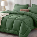 Sasttie Queen Comforter Set, 7 Pieces Bed in a Bag Queen, Complete Bedding Set by SASTTIE