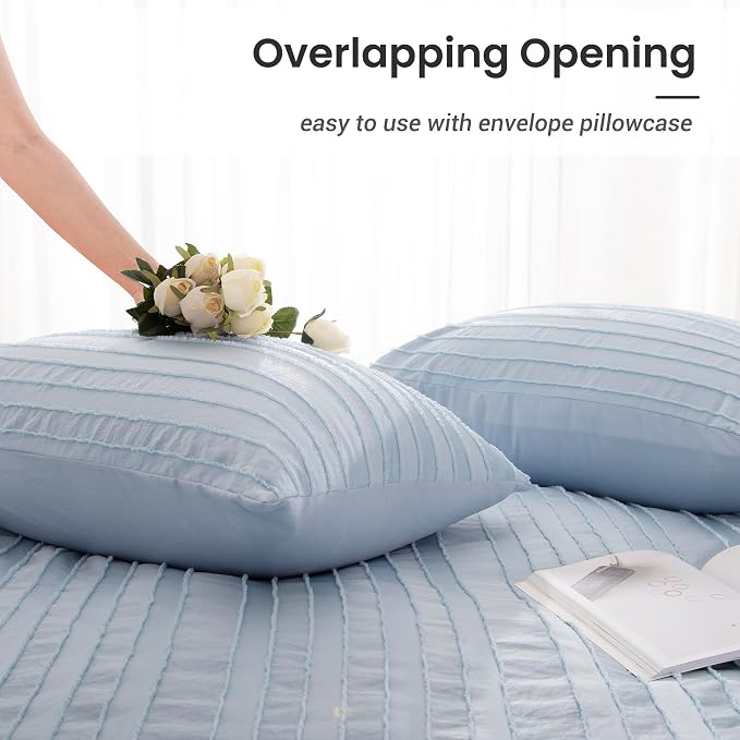 NEXHOME PRO Duvet Cover, Soft and Lightweight 100% Washed Microfiber Comforter - Image 4