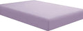 Sfoothome King Lavender Fitted Sheet Only, Wrinkle Free by Sfoothome