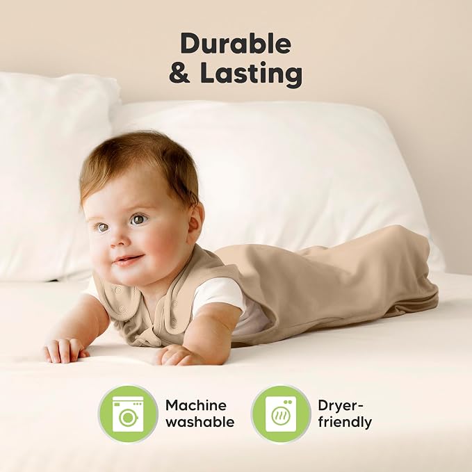2-Pack Organic Baby Sleep Sacks, 100% Cotton - Image 8