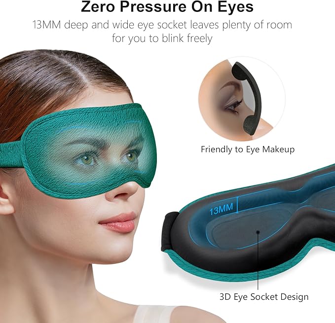 Gritin 100% Blackout Sleep Eye Mask - Image 3