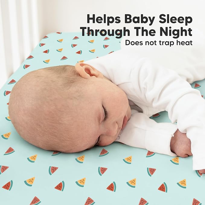 KeaBabies 2-Pack Organic Crib Sheets - Image 5