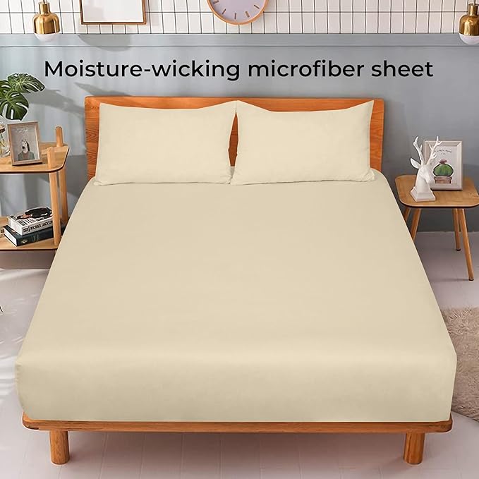 Royale Linens Fitted Sheet King - Image 2