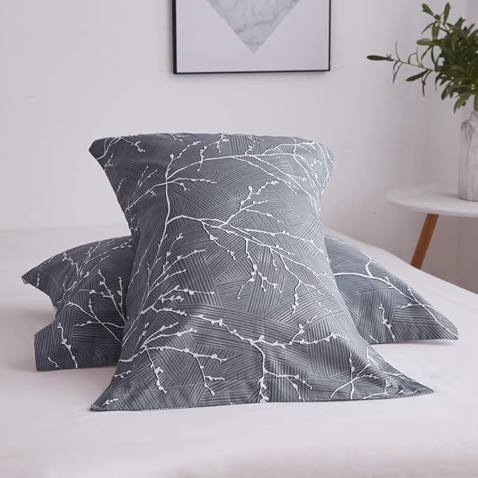OAITE Duvet Cover Set, 100% Cotton Comforter Cover - Image 4