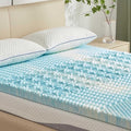 SINWEEK 1.5 Inch Mattress Topper 5-Zone Memory Foam Mattress Topper Pressure by SINWEEK
