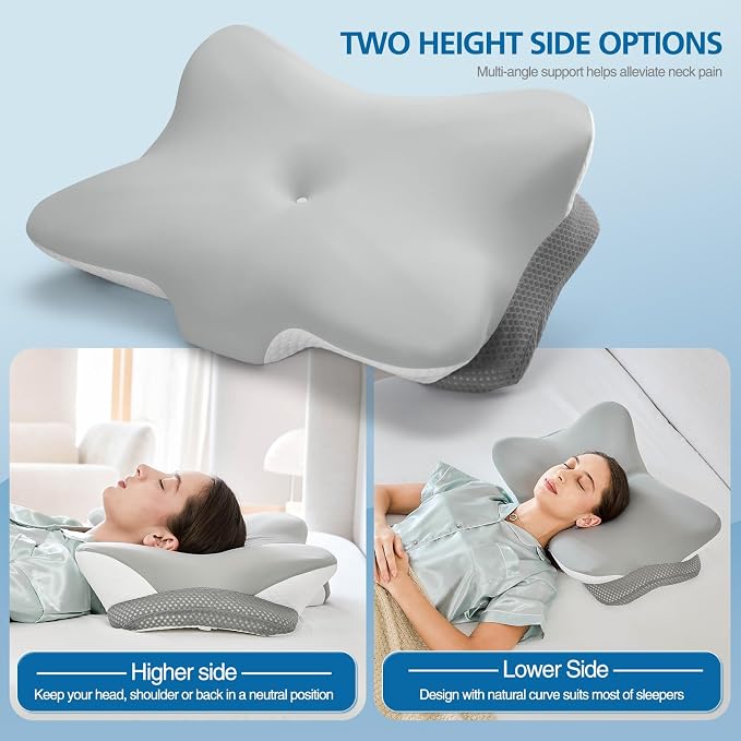 Krightlink Ergonomic Memory Foam Cervical Pillow - Image 3