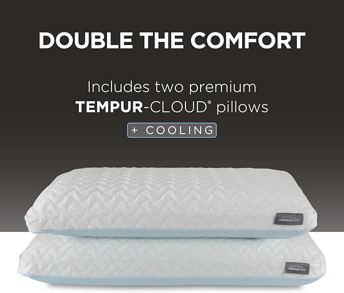 Tempur-Pedic TEMPUR-Cloud® + Cooling Pillow, Standard - Image 14