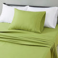 Amazon Basics Lightweight Microfiber 3-Piece Bed Sheet Set, Twin XL, Oliver by AmazonBasics