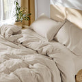 SONORO KATE 100% French Linen Duvet Cover, Soft Breathable by SONOROKATE