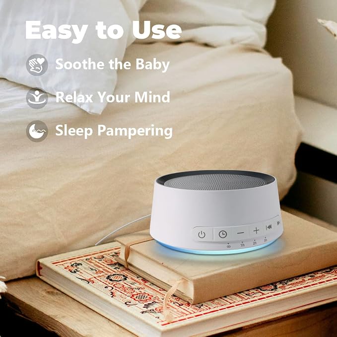 Sound Machine Night Light White Noise Machine - Image 7