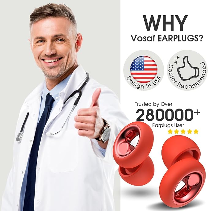 Ear Plugs for Sleeping Noise Cancelling, Soft Ear Plugs for Concert, 45dB - Image 9