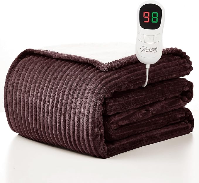 Homemate Electric Heated Blanket Twin Size by Homemate