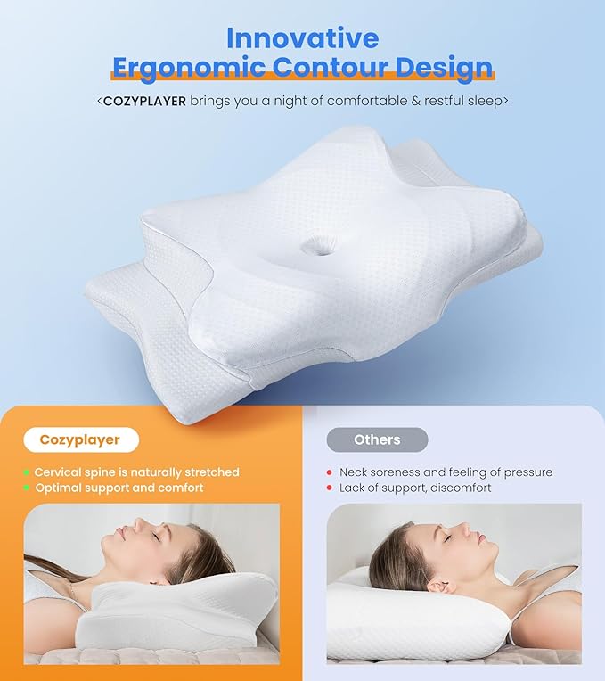 Ultra Pain Relief Cooling Pillow - Image 2