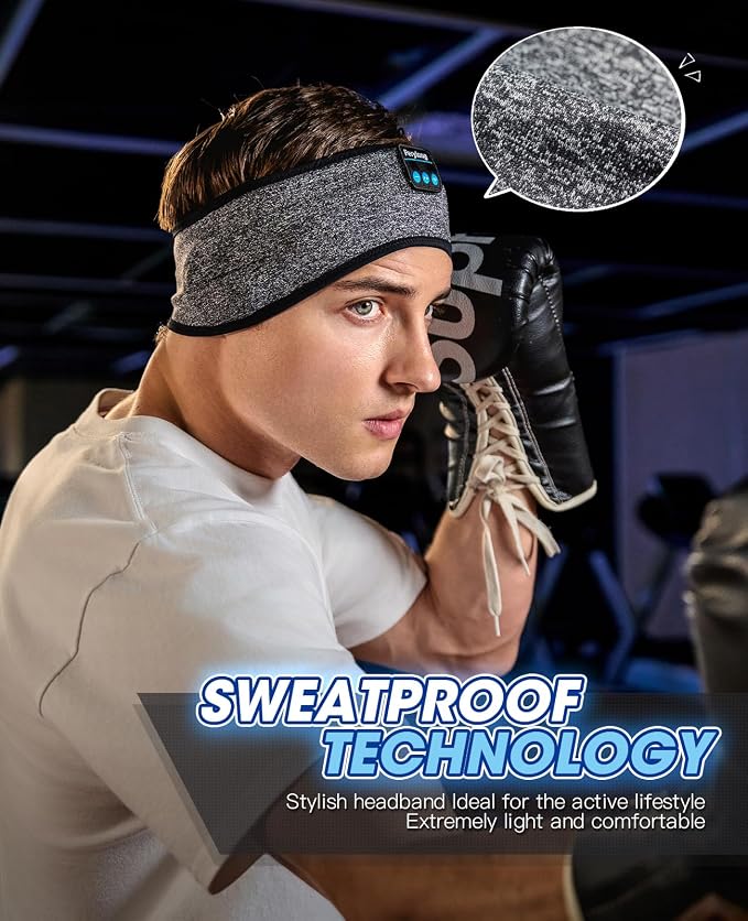 Perytong Sleep Headphones Wireless, Air Travel - Image 4