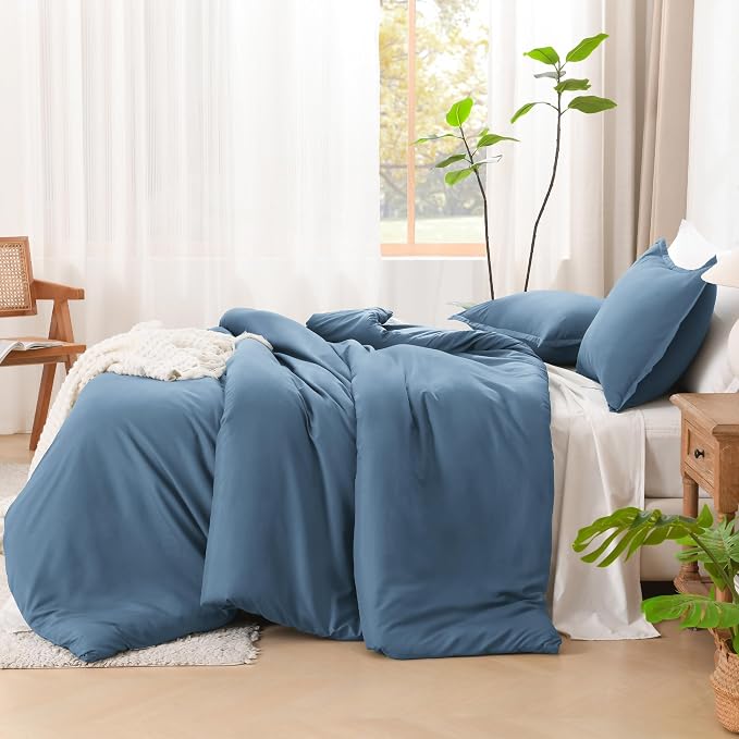 Litanika Twin XL Comforter Set Ocean Blue, 2 Pieces Extra Long Dorm Bedding Sets - Image 5