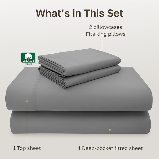 California Design Den California King Sheet Set - Image 4
