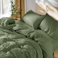 SONORO KATE 100% French Linen Duvet Cover King Size, Soft Breathable by SONOROKATE