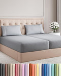 Split King Size 5 Piece Sheet Set by CGKUnlimited