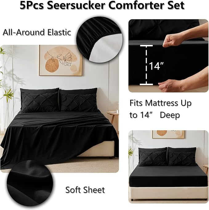 CozyLux Twin Comforter Set - Image 6