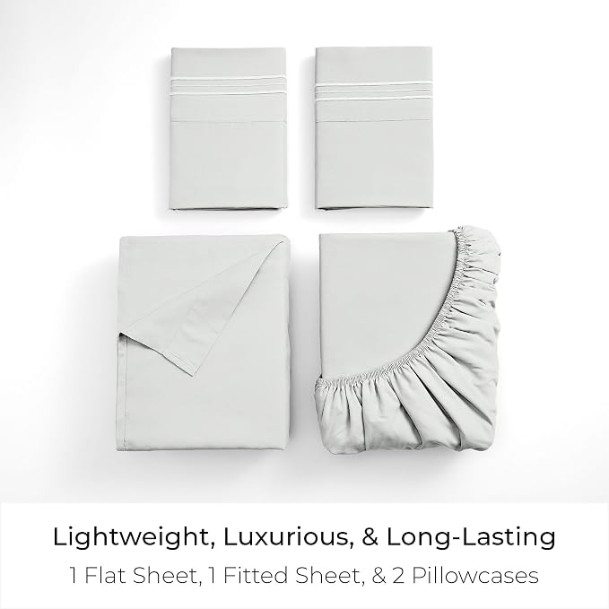 Mellanni California King Sheets Set - Image 3