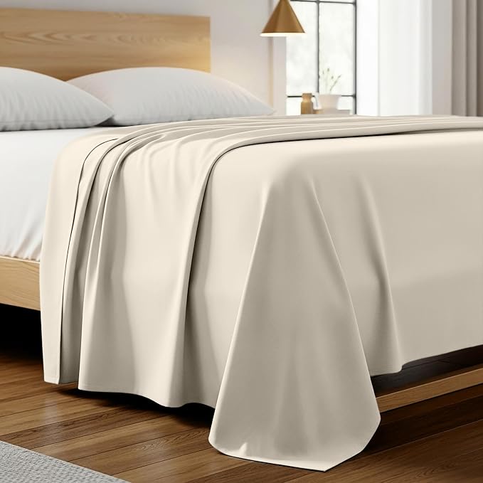 Mellanni Twin Size Flat Sheet by Mellanni