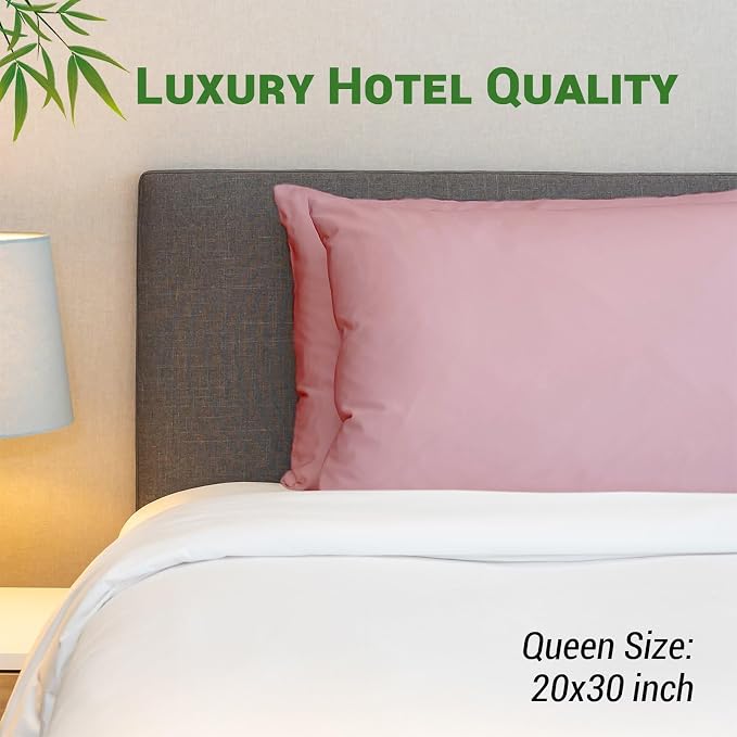 Gogreen Bamboo Rayon Waterproof Pillow Protector, Breathable Pillow Cover - Image 7