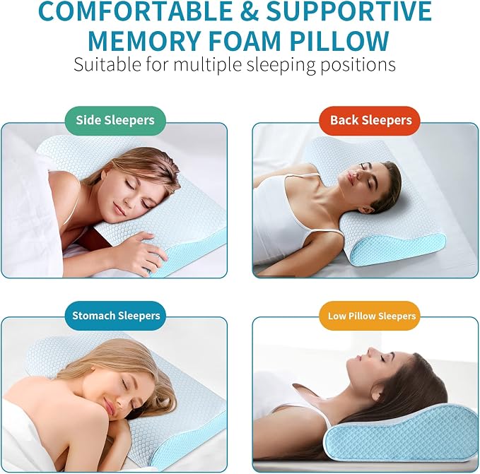 Memory Foam Pillows Neck Pillow - Image 7