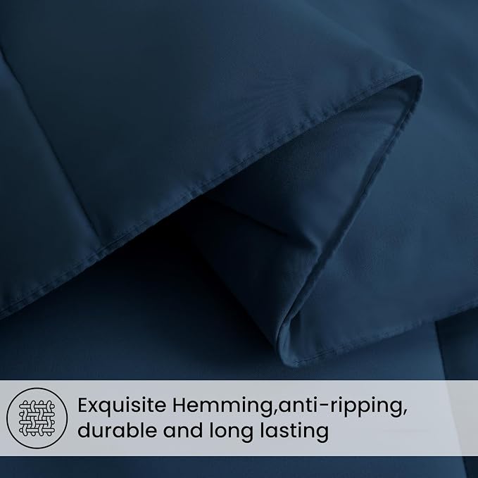 COHOME Full Size Cooling Comforter, All-Season Quilted Down Alternative Duvet - Image 4