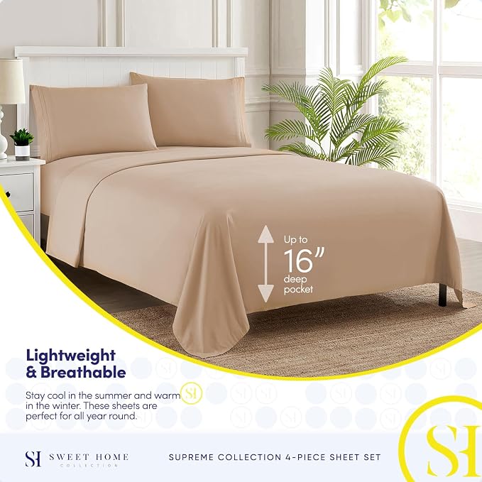Split King Sheets - Image 3
